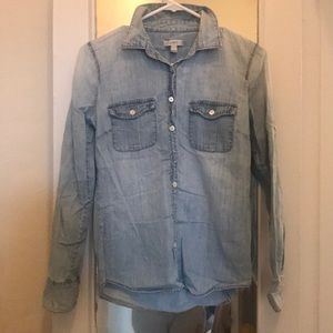 JCrew chambray top